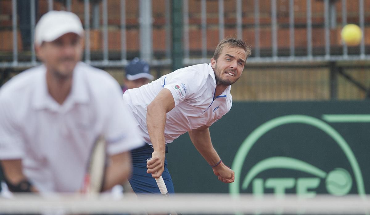 Andrej Martin, Igor Zelenay, Davis Cup, Slovensko, Budapest, jul16, TASR