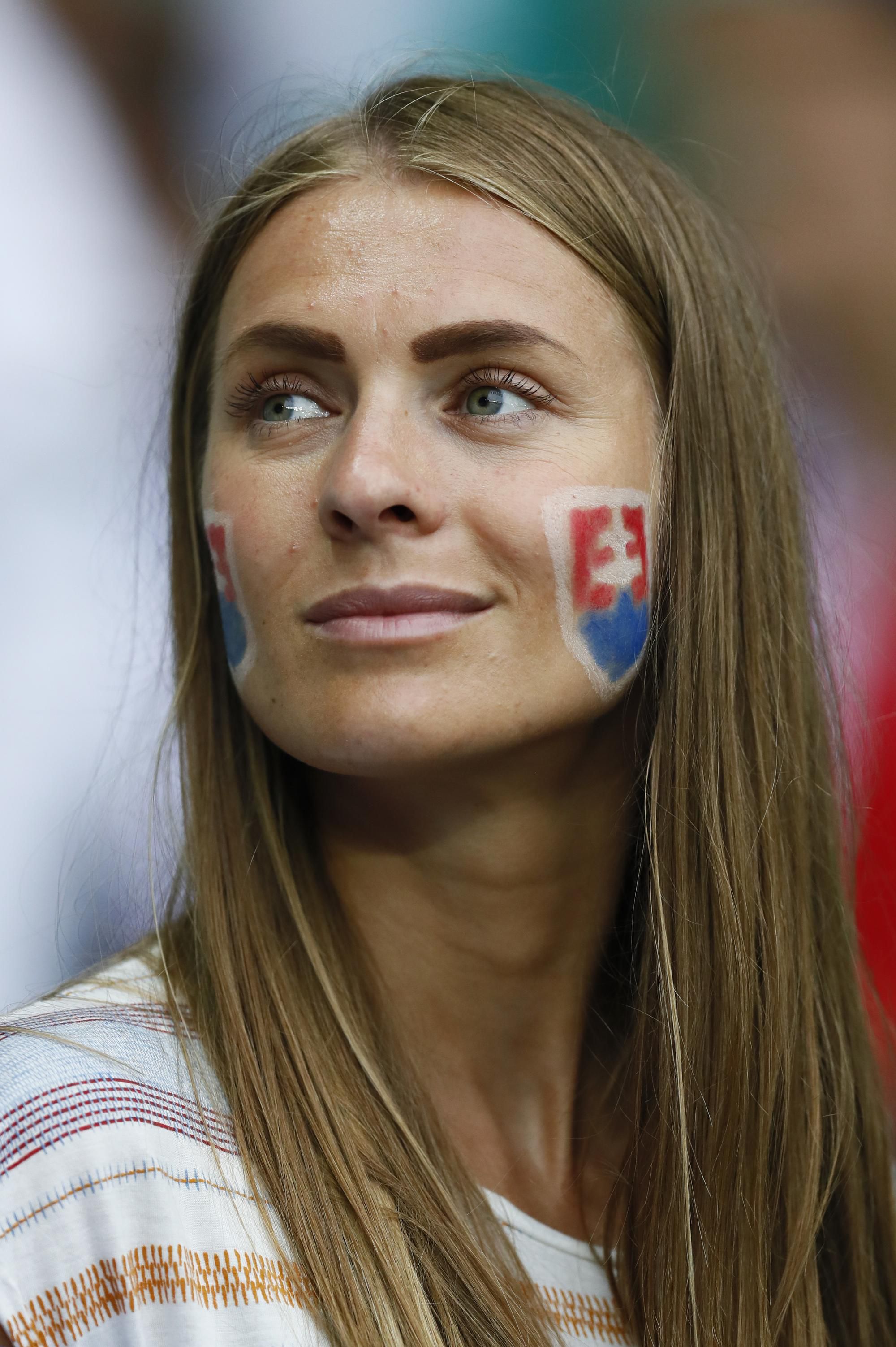 Fanynka, Slovensko, statny znak na lici, EURO 2016