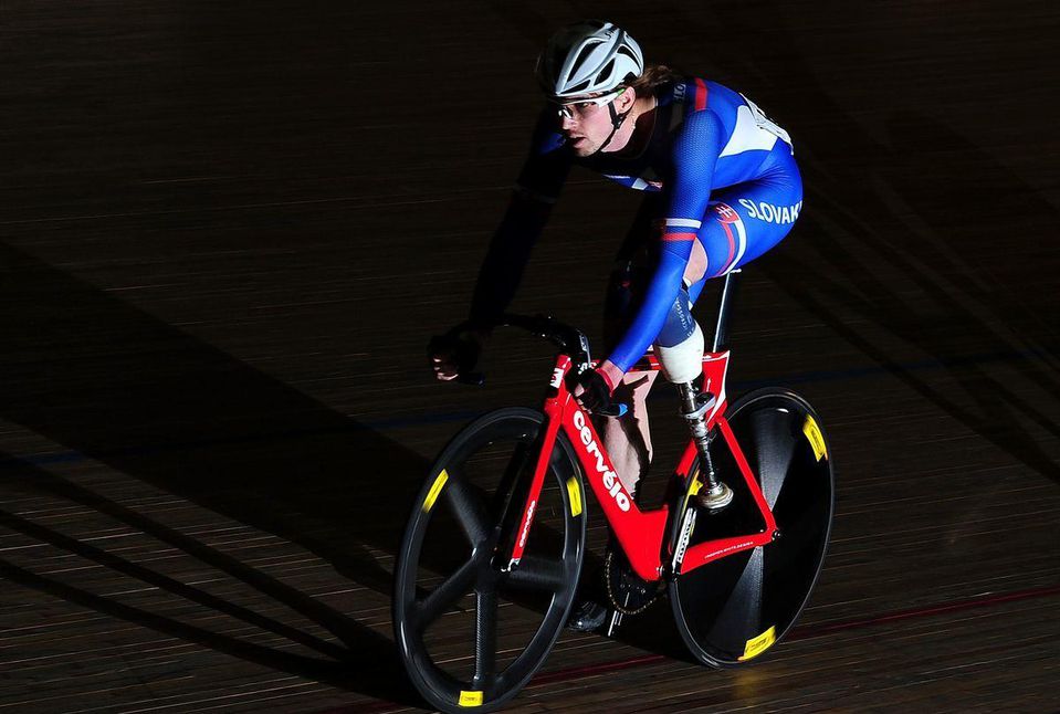 Jozef Metelka drahova cyklistika Newport feb15 Getty Images