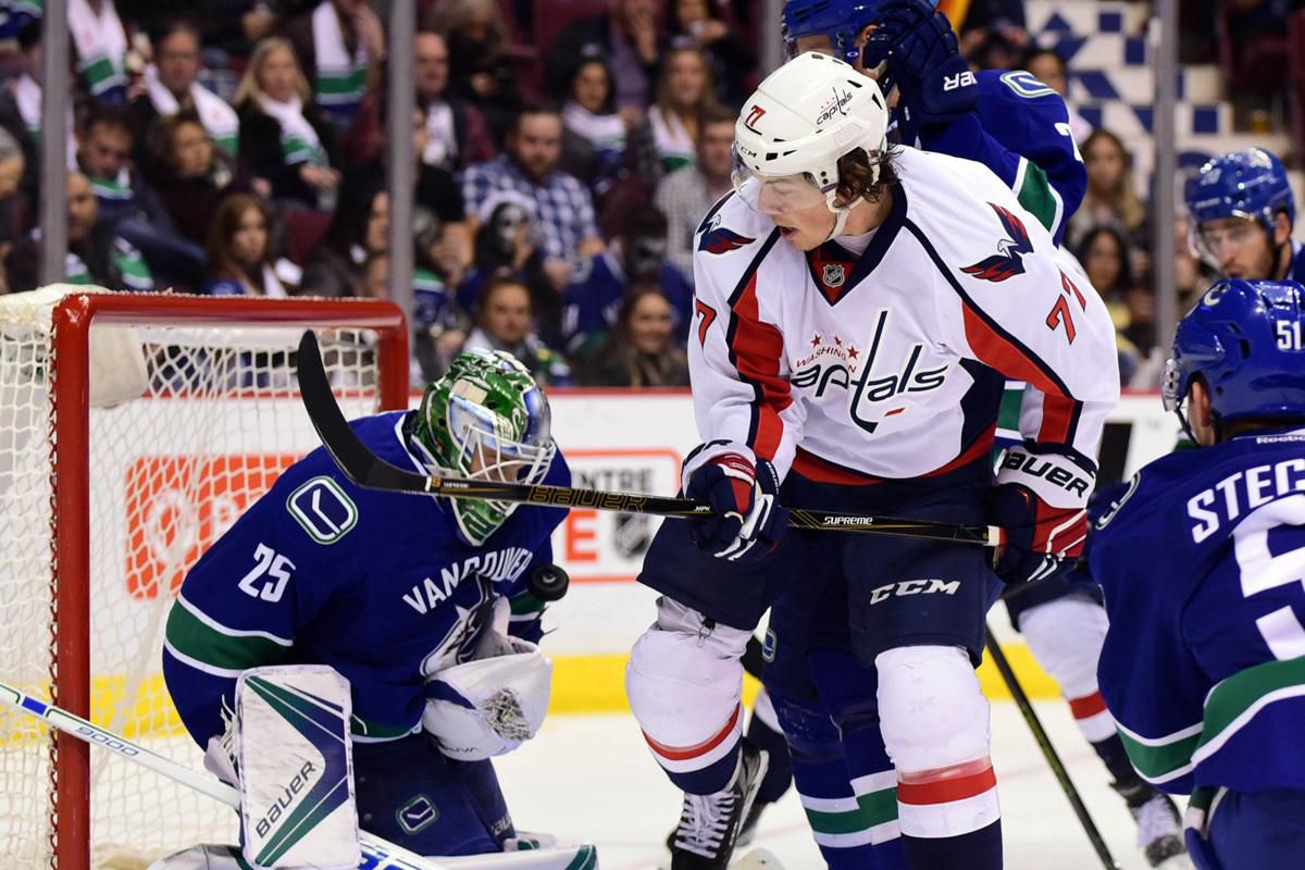 washington caps, vancouver canucks, nhl