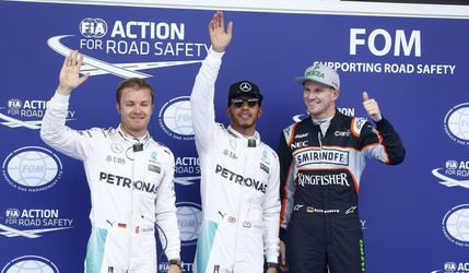 VC Rakúska: Hamilton víťazom kvalifikácie pred druhým Rosbergom
