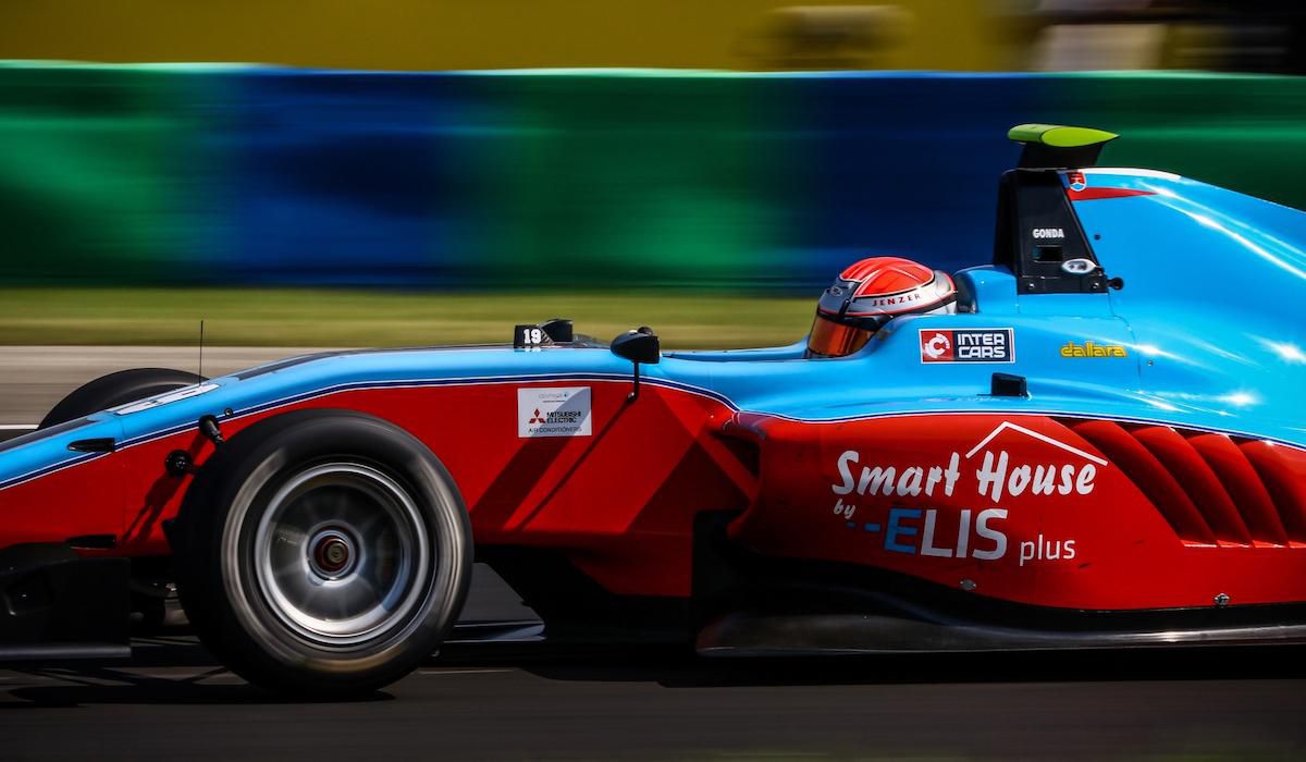 Richard Gonda, Jezer Motorsport, na trati, Formula GP3, Hungaroring, Jul 2016