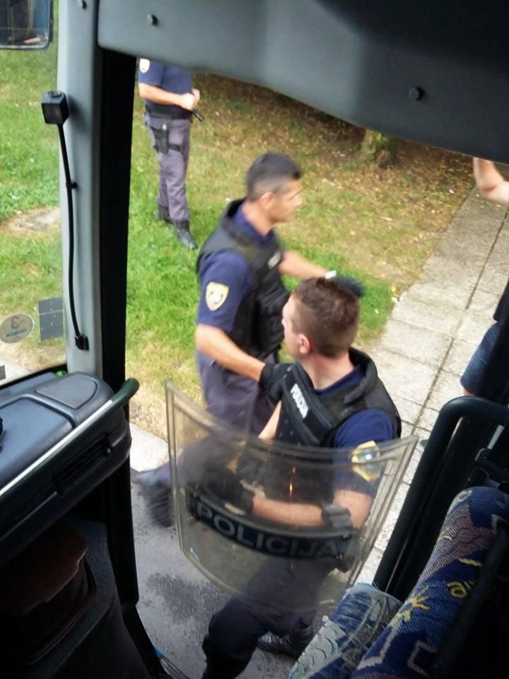 policia, AS Trencin, fanusikovia, vyjazd, Lublana, jul16