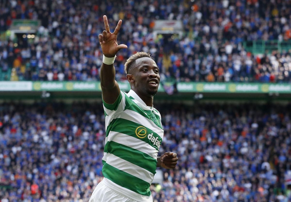 Moussa Dembele Celtic Glasgow hetrik sep16 Reuters