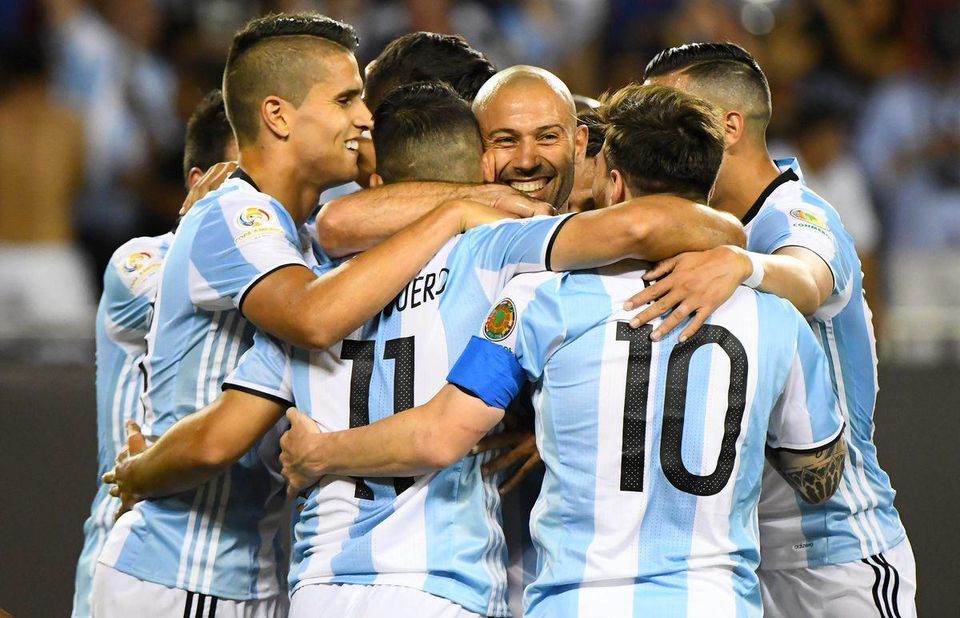 Argentina hraci radost Copa America jun16 Reuters
