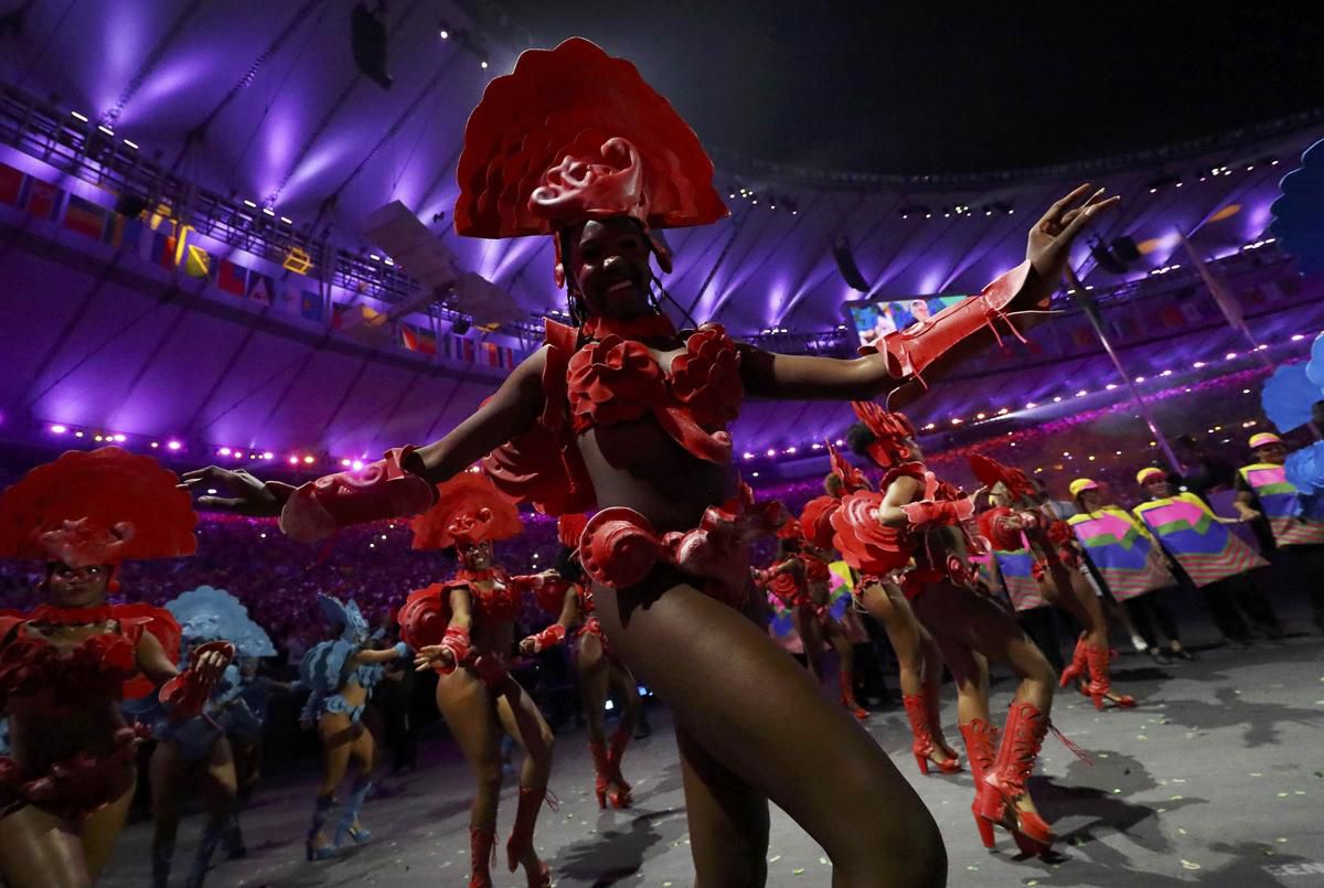 open ceremony, samba, dance