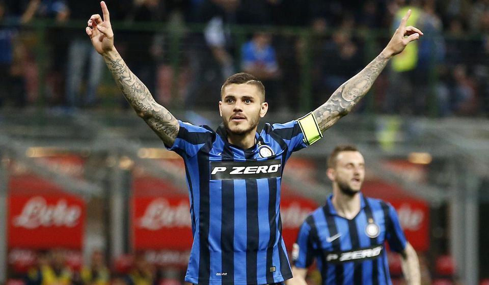 Mauro Icardi, Inter Milano, gol, radost, apr16