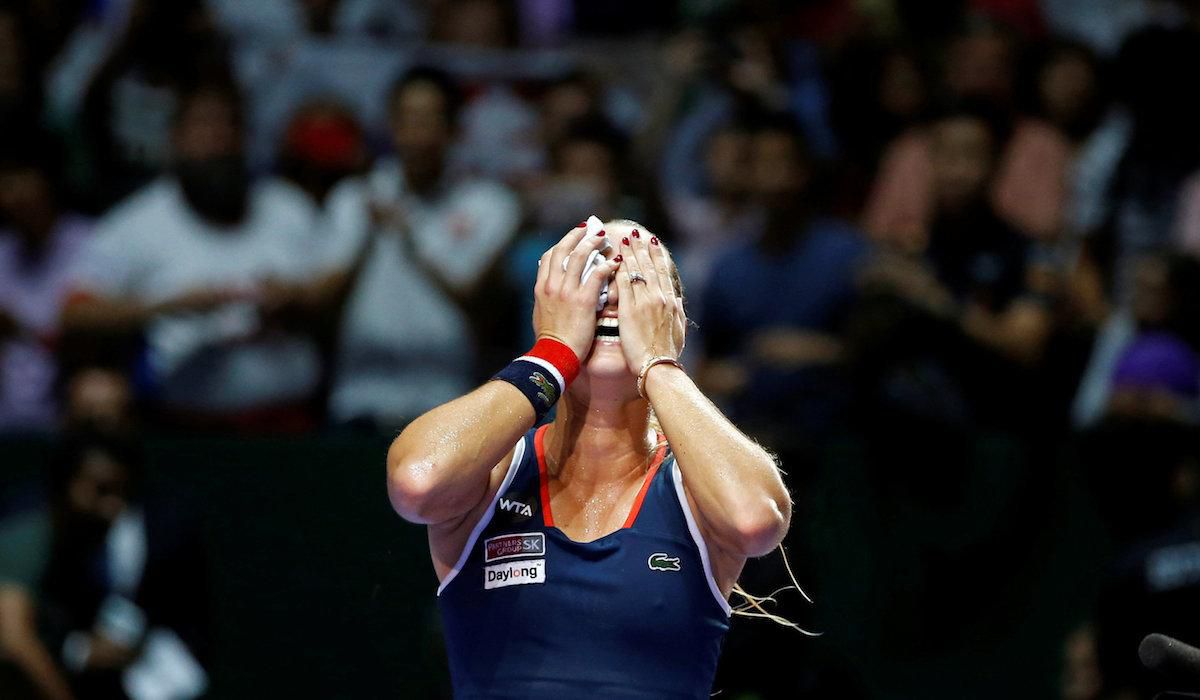 Dominika Cibulkova, WTA Finals, Singapur, okt16, reuters