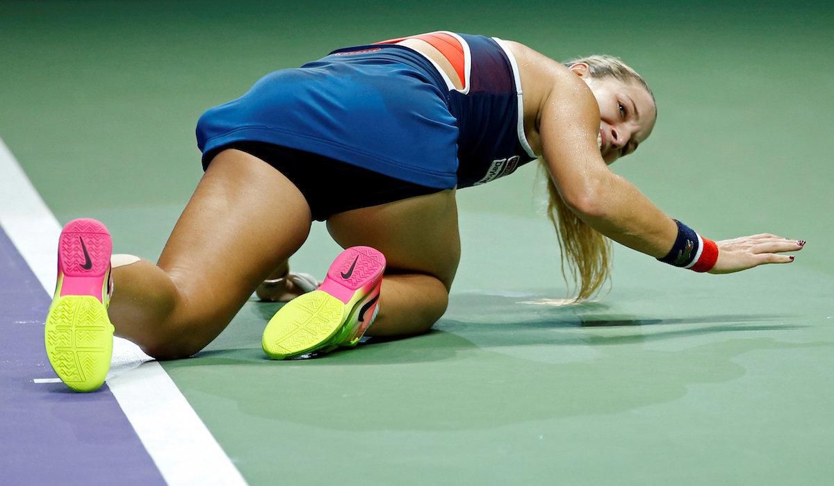 Dominika Cibulkova, WTA Finals, Singapur, okt16, reuters