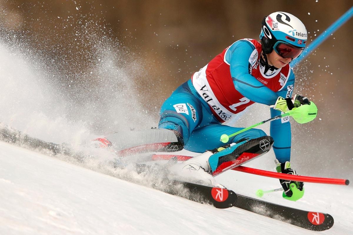 Kristoffersen, alpske lyzovanie, slalom, dec2016