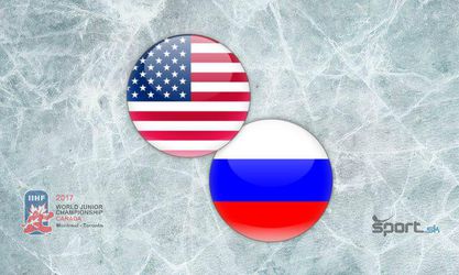 Hokejisti USA v nájazdovej dráme zdolali Rusko a sú vo finále