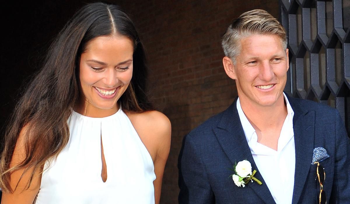 Ana Ivanovicova, Bastian Schweinsteiger, svadba, jul16, SITA/AP