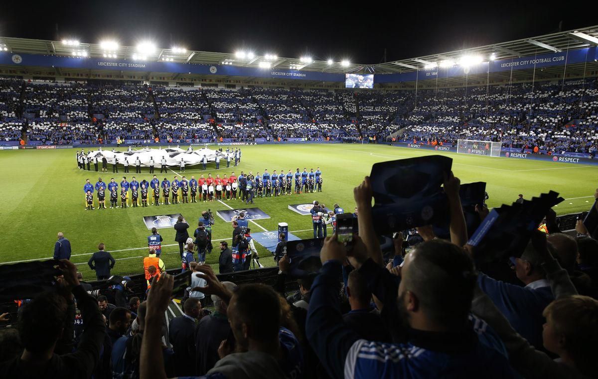Leicester City liga majstrov stadion sep16 Reuters
