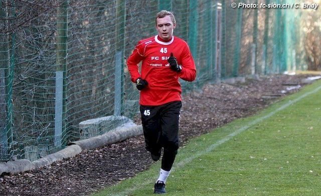 Lukas Cmelik FC Sion trening jan16 fc-sion.ch