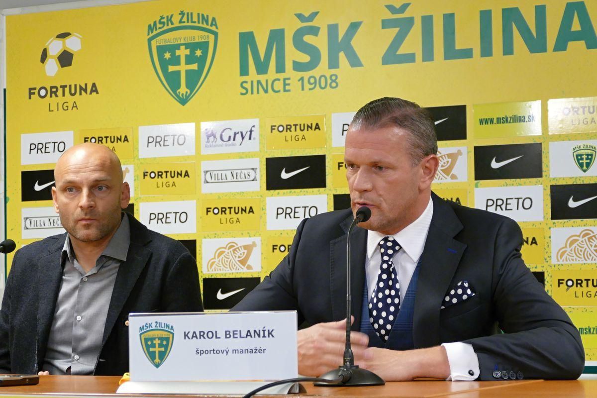 Adrian Gula Karol Belanik podpis MSK Zilina okt16 TASR