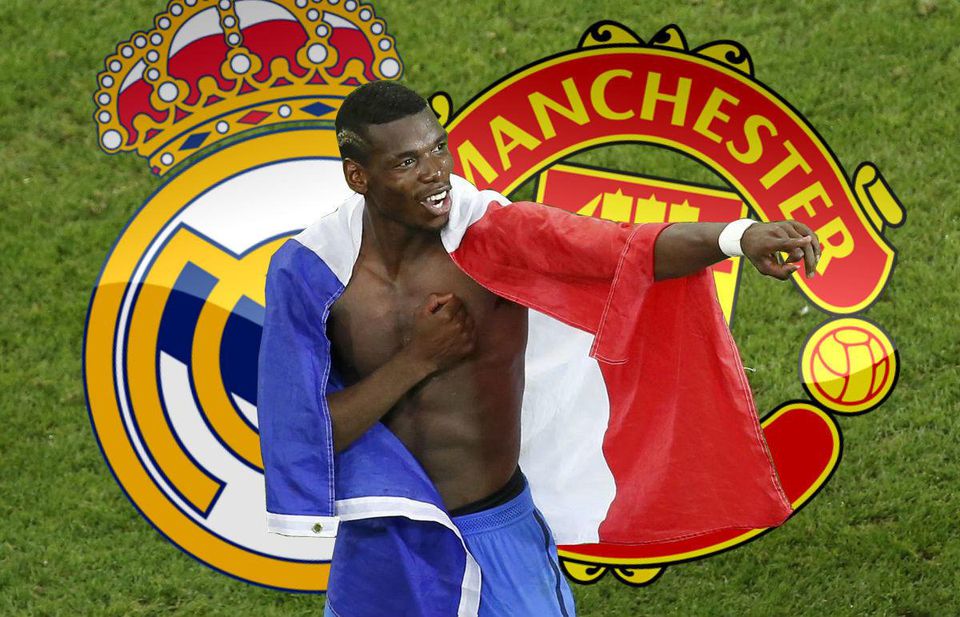 Paul Pogba Real Madrid Manchester United prestup jul16 Reuters