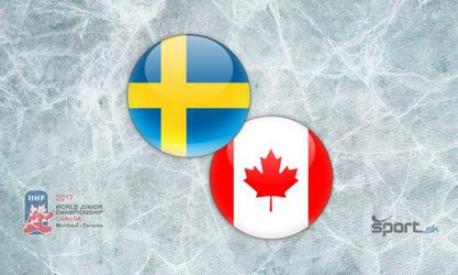 Kanada porazila v semifinále Švédov a ide do boja o zlato