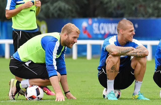 Adam Nemec Martin Skrtel Slovensko jul16 TASR