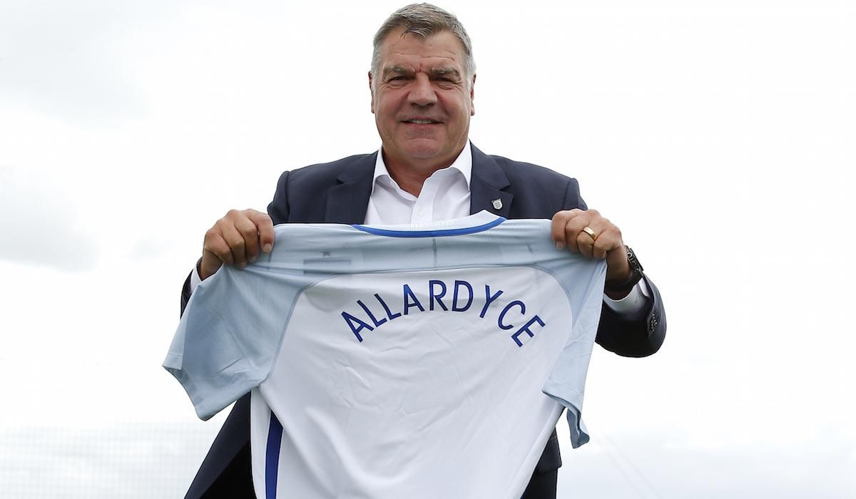 Sam Allardyce, trener, Anglicko, predstavenie, jul16, reuters