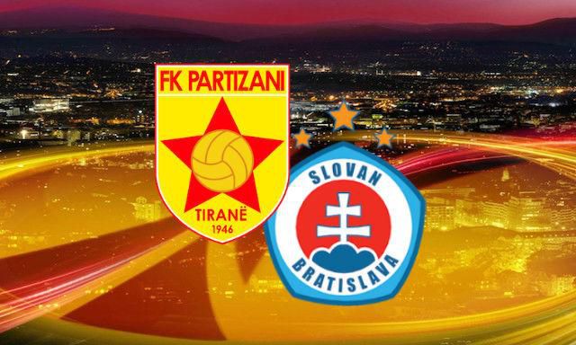 FK Partizani Tirana - SK Slovan Bratislava