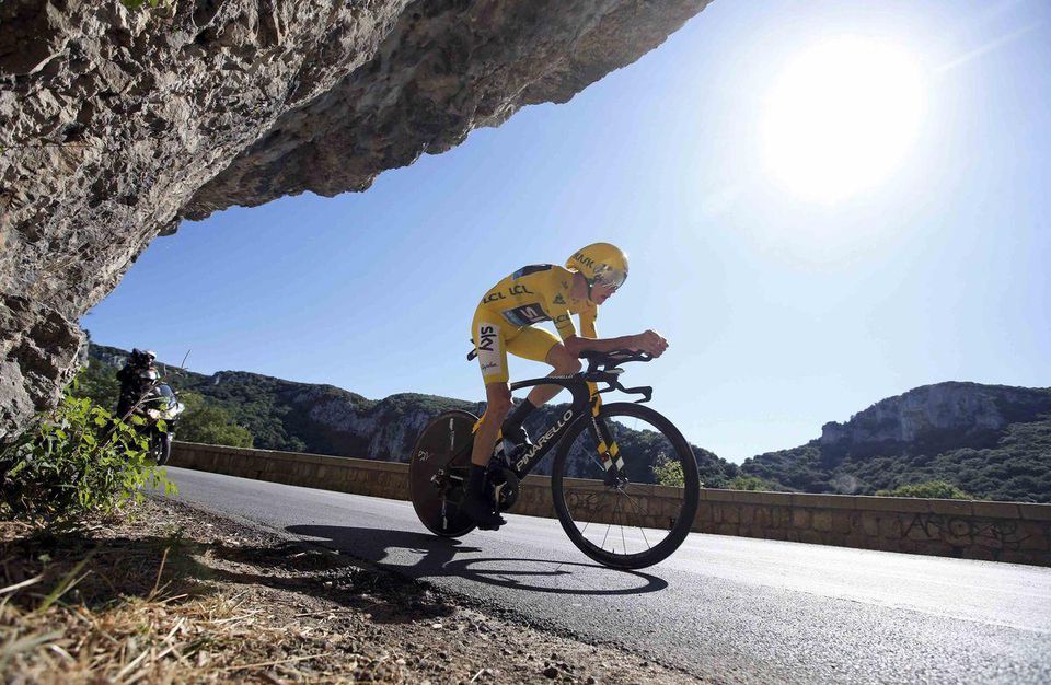 Chris Froome casovka Tour de France jul16 Reuters