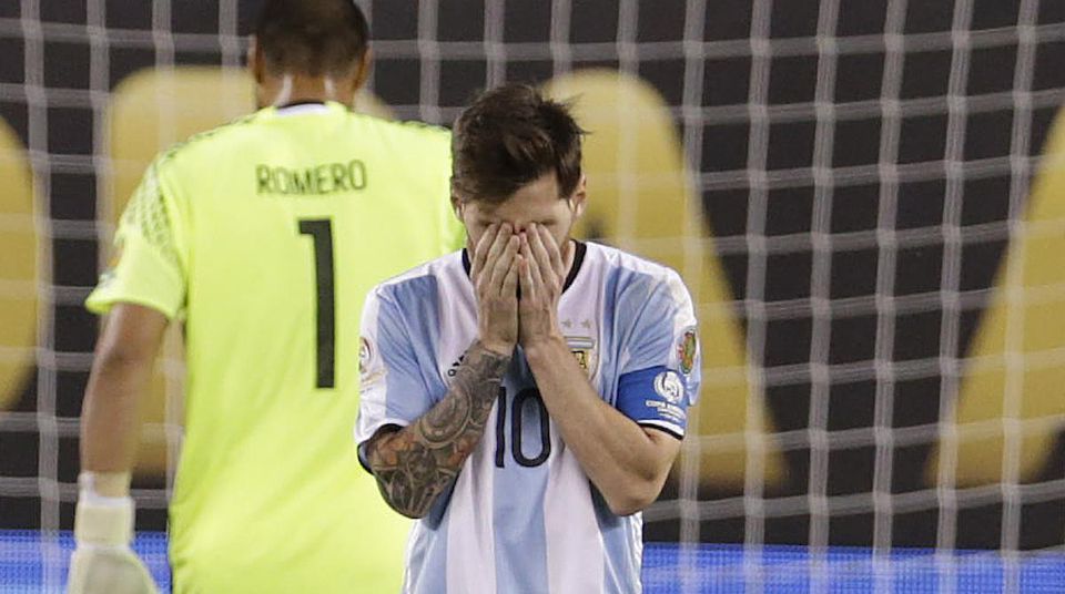 Lionel Messi argentina koniec kariery jun2016