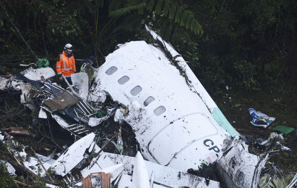 Chapecoense tragedia pad lietadla nov16 TASR