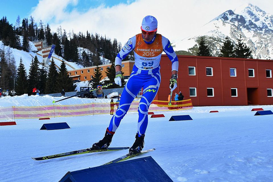 Alena Procházková, beh na lyžiach, dec2016