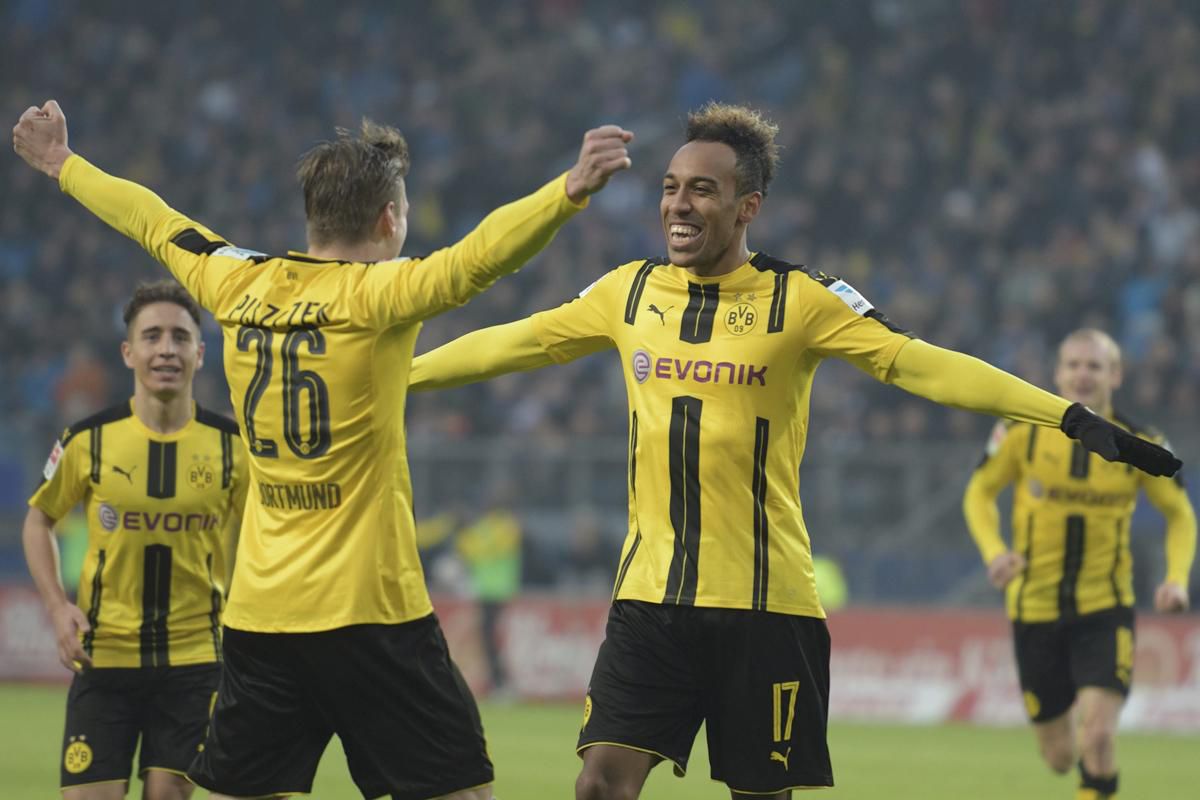 Aubameyang, borussia dortmund, okt2016