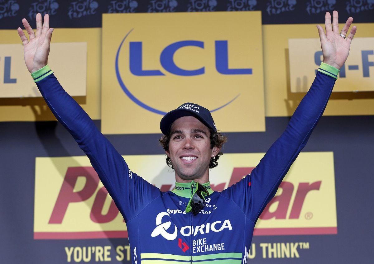 Michael Matthews Orica 10 etapa Tour de France jul16 Reuters