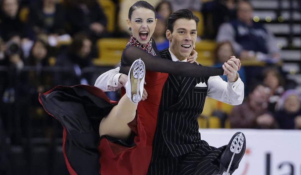 Lukas Csolley, Federica Testova, krasokorculovanie, MS Boston, mar16