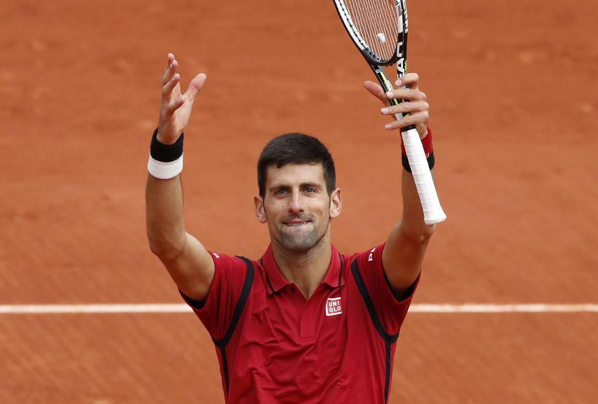 Novak Djokovic Roland Garros 1 kolo maj16 Reuters