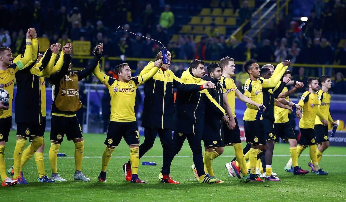 Borussia Dortmund, radost, hraci, Liga majstrov, nov16, reuters