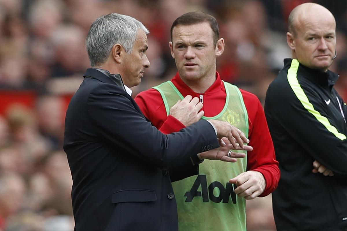 rooney, mourinho, man utd