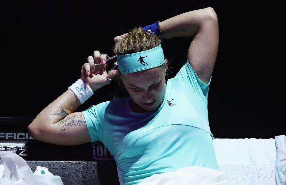 Sbetlana Kuznecovova WTA Finals okt16 Getty Images