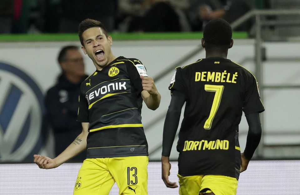 Raphael Guerreiro Dembele Borussia Dortmund sep2016