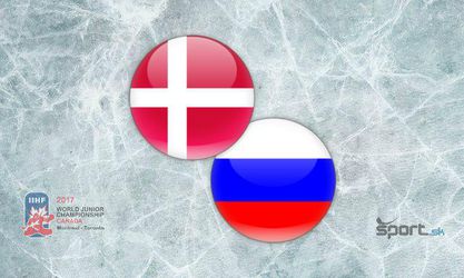 Rusko vynulovalo Dánsko a postúpilo do semifinále