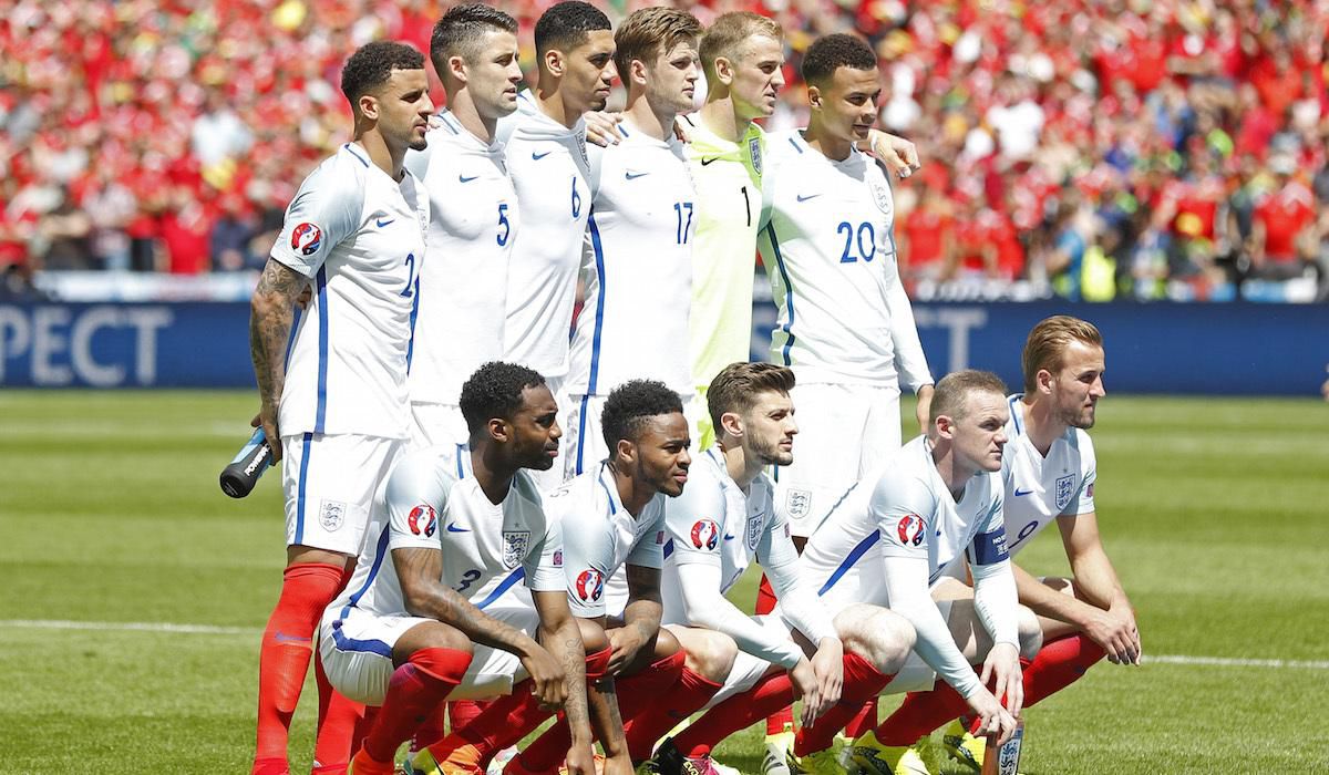 Anglicko, hraci, spolocna foto, EURO 2016, jun16
