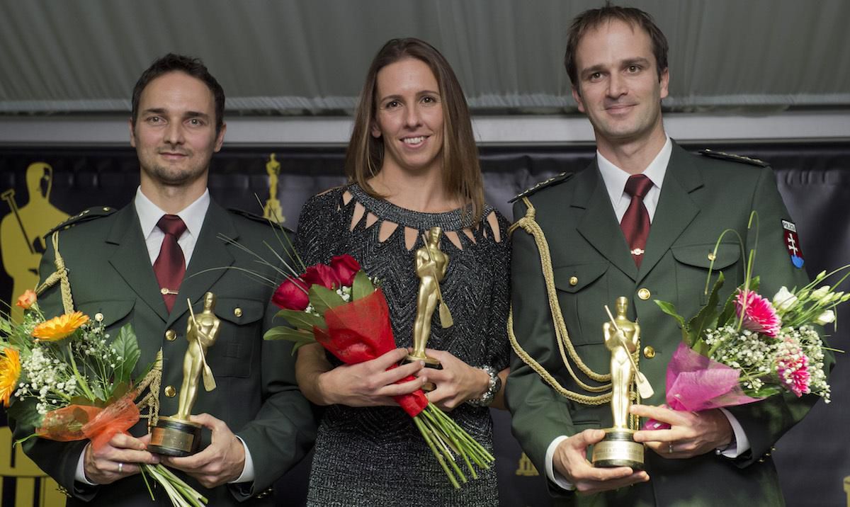 Ladislav Škantár (vpravo) a Peter Škantár (vľavo), Jana Dukátová