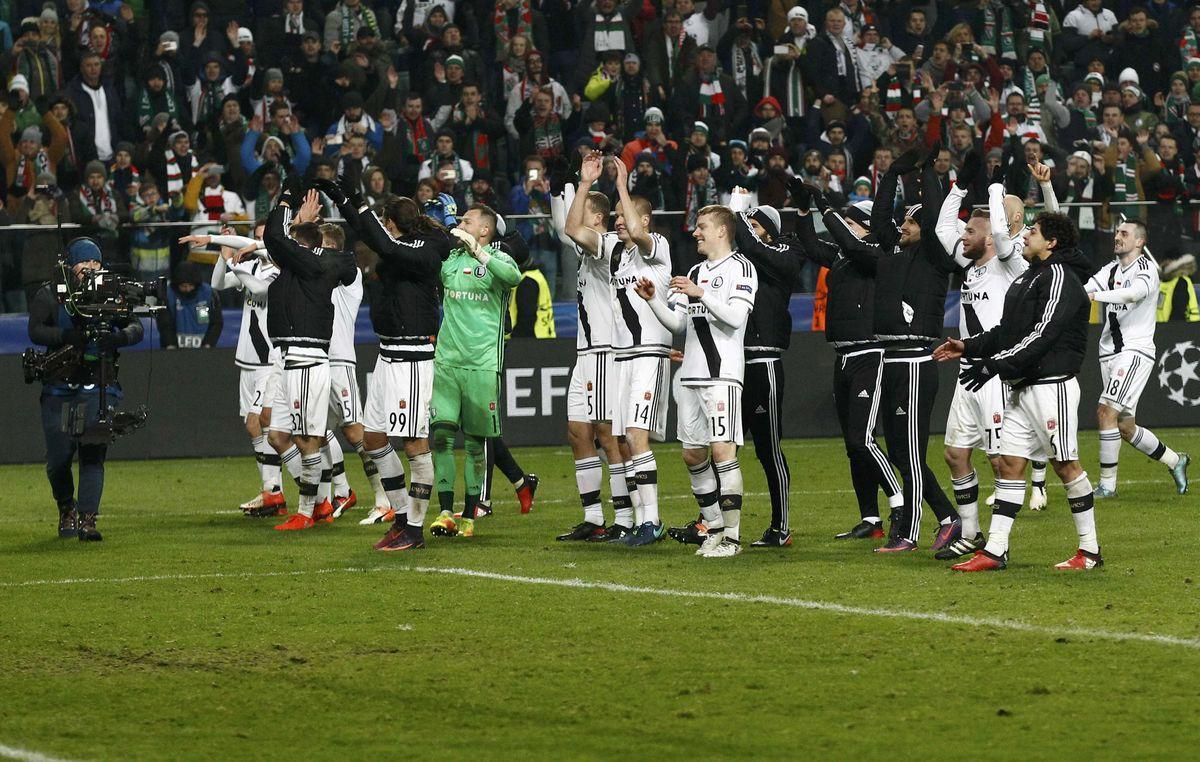 Legia Varsava liga majstrov dec16 Reuters