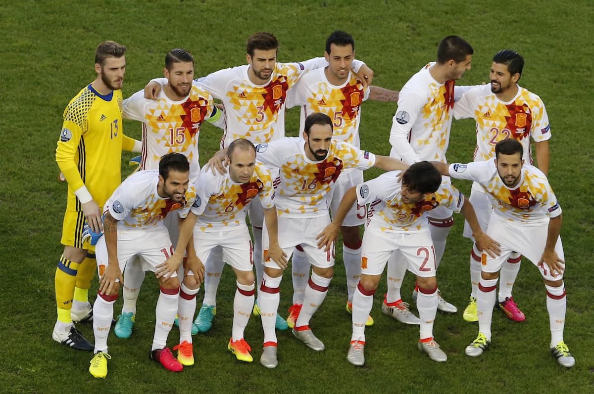Spanielsko timova foto euro jun2016