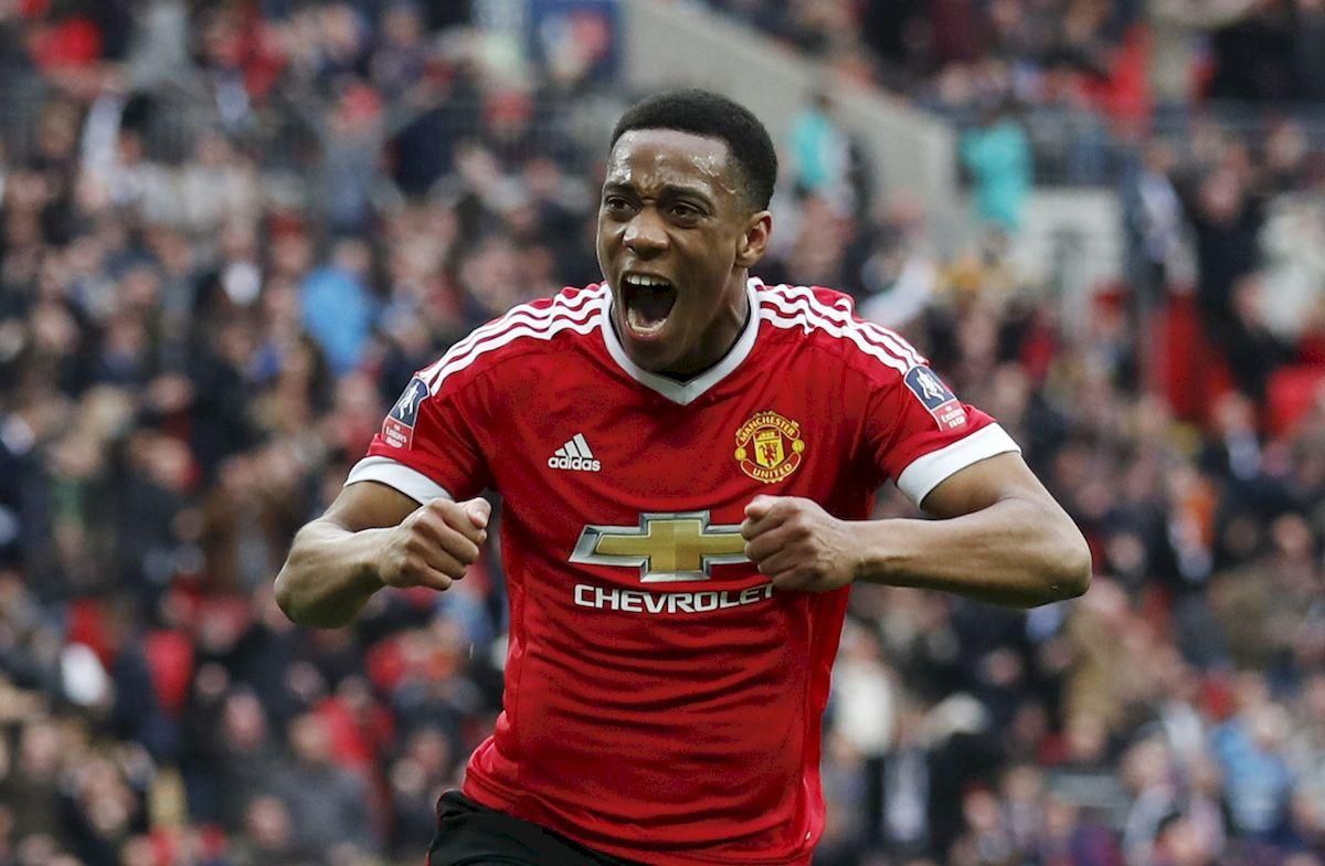 Manchester United FA Cup Anthony Martial gol apr16 Reuters