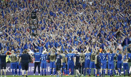 Islandu sa nemohlo stať nič lepšie, teší sa na svoj futbalový vzor