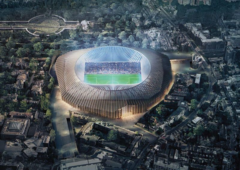 Stamford Bridge Chelsea FC dizajn dec16 Herzog & de Meuron