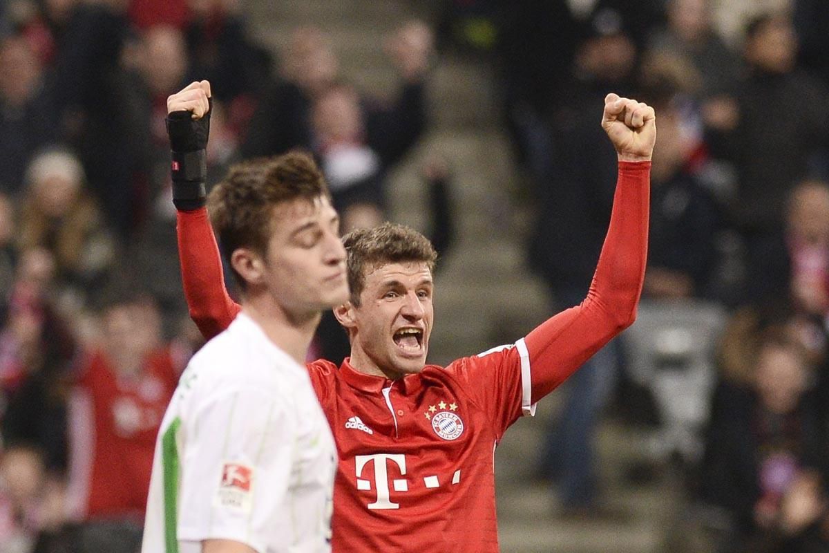 thomas muller, bayern munich, dec2016