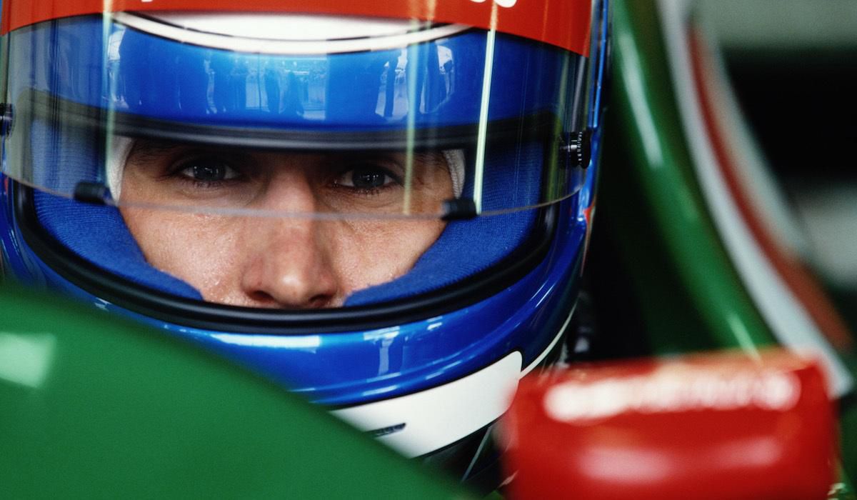 Alessandro Zanardi, Team 7up Jordan, nov1991, gettyimages