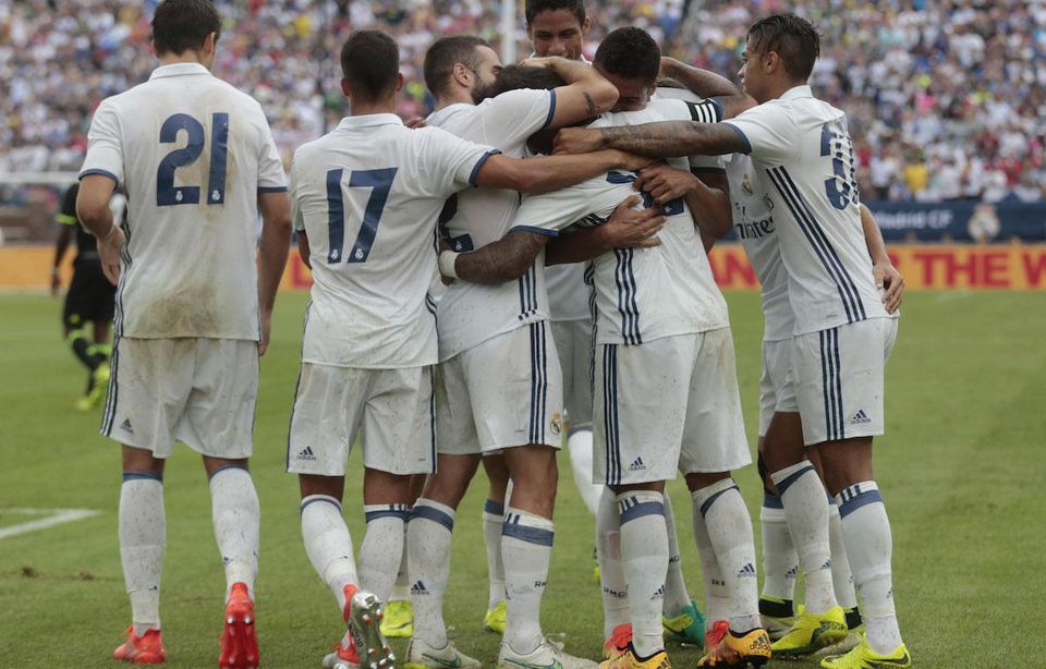 Real Madrid radost gol priprava jul2016