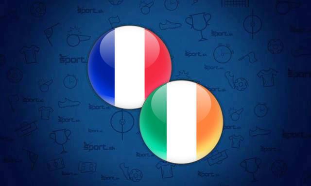 Francuzsko, Irsko, online, fubtal, EURO 2016, jun16