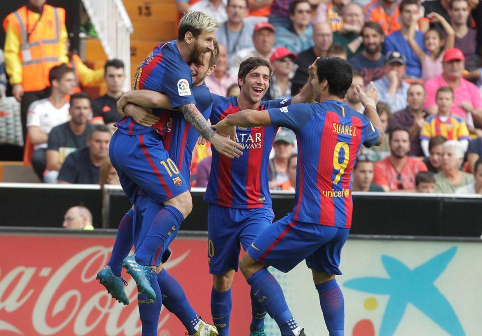 FC Barcelona Lionel Messi okt16 Reuters
