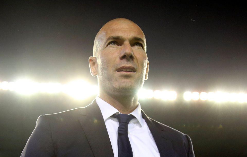 Zinedine Zidane Real Madrid okt16 Reuters